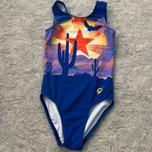 EUC GK Gymnastics Leotard in Child Medium